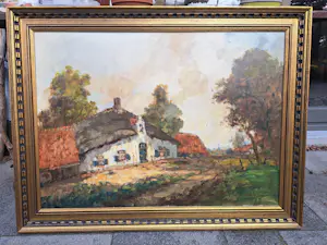 Buy Henri Joseph Pauwels - Landschap met boerderij? Bid from 20!