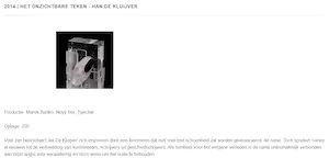 Novy Bor - Han de Kluijver - Het zichtbare teken kopen? Bied vanaf 100!