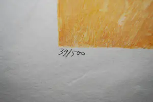 Willem Brauck - Frans landschap - ingelijste zeefdruk kopen? Bied vanaf 50!