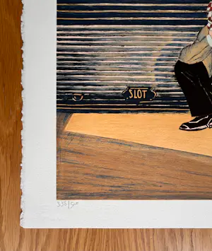 Bruno Vekemans - "Clochard" - gesigneerde lithografie - nieuwstaat kaufen? Bieten Sie von 215!