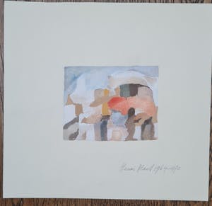 Henri Plaat - 2 aquarellen kopen? Bied vanaf 75!
