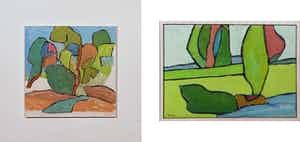 Paul Overhaus - Lot van twee voorstellingen - Ingelijst verkocht voor € 1!