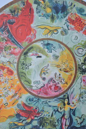 Marc Chagall - Plafond van de Opéra Garnier, lithografie kopen? Bied vanaf 100!