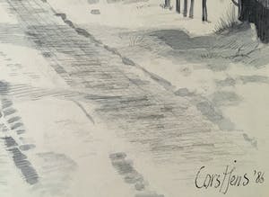 Toine Corstjens - Winter in Limburg kopen? Bied vanaf 135!