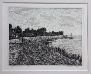 Frans Room - luxe cassette met 12 etsen van Waterland + boek kopen? Bied vanaf 125!