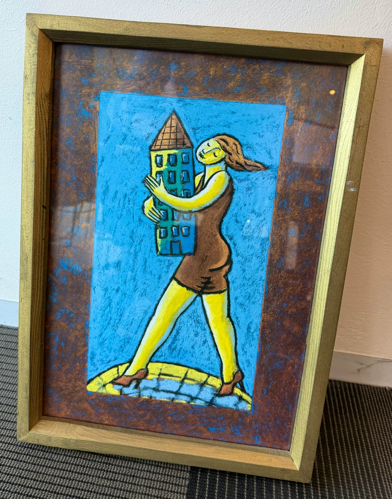 Jacques Tange - vrouw met gebouw kopen? Bied vanaf 150!