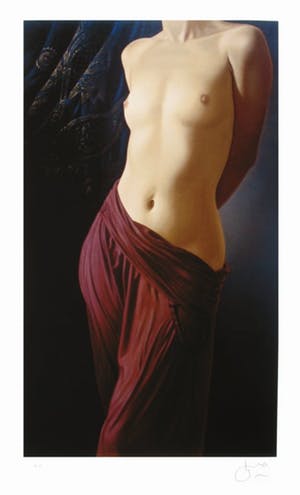Willi Kissmer - Das rote Tuch, Handgesigneerde giclée kopen? Bied vanaf 45!