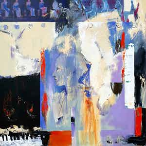 Dick Tasma - Recital, olieverf op doek (mooi ingelijst, groot!) verkocht voor € 325!