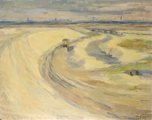 Marie Dagnelie - Olieverf op hardboard, Buitenveldert kopen? Bied vanaf 1!