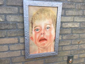 Niet of onleesbaar gesigneerd - Kinderemotie. kopen? Bied vanaf 1!