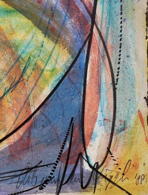 Rob van der Vijgh - Picasso-achtige vrouw, litho kopen? Bied vanaf 50!