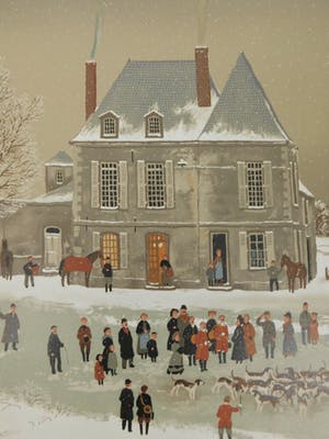 Michel Delacroix - La Chasse d'Hiver kopen? Bied vanaf 45!