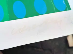 Victor Vasarely - zeefdruk - Compositie met Stippen - ingelijst - 26058 kopen? Bied vanaf 150!