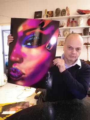 Peter Klashorst - Pop Art XXL (set van 4 stuks) - Laatste beschikbare set kopen? Bied vanaf 49!