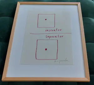 A.R. Penck - Ingelijste litho kopen? Bied vanaf 100!