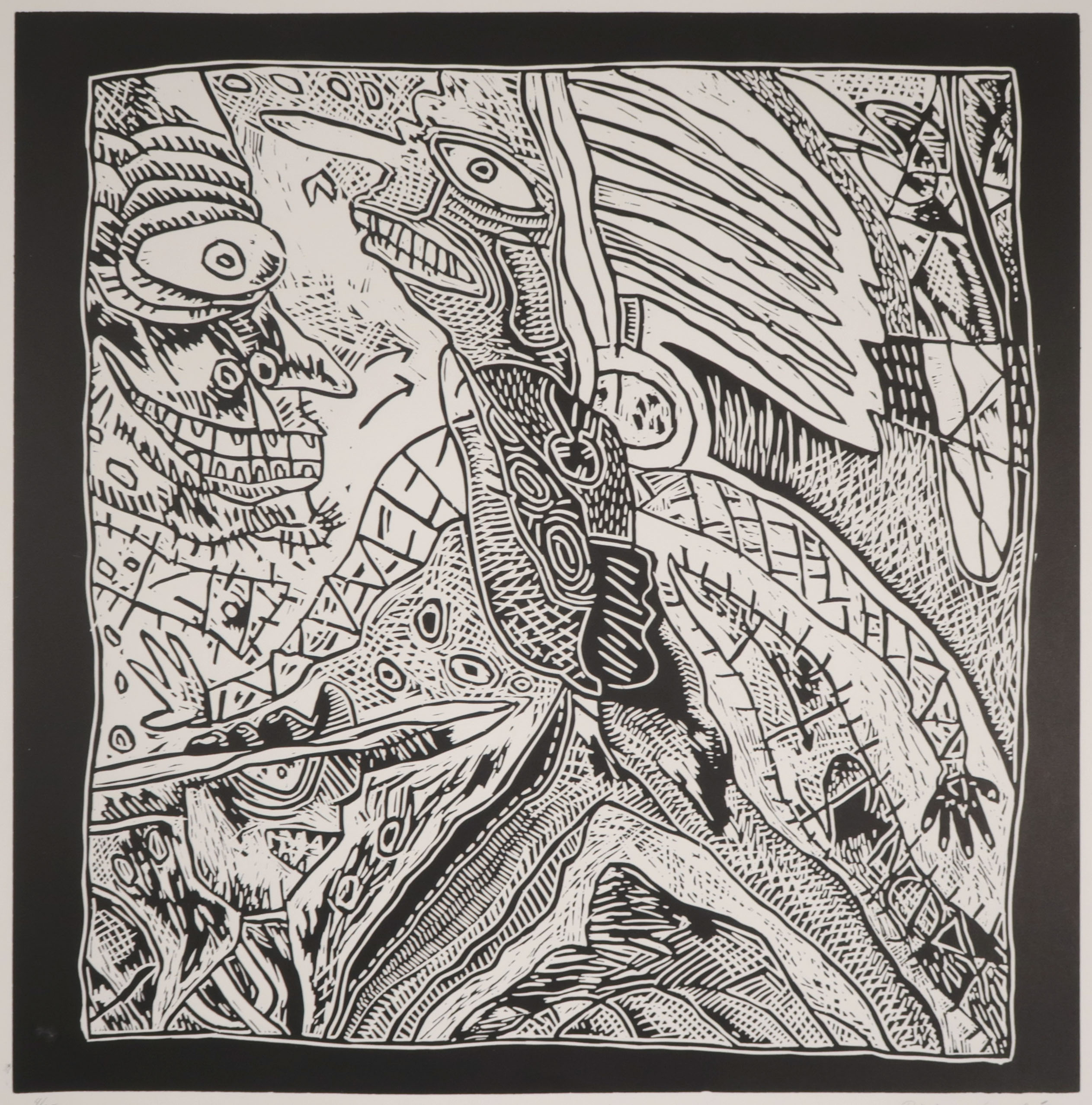 Rik van Iersel - Lino, Zonder titel verkocht voor € 50!