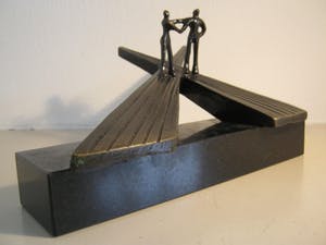 Corry Ammerlaan - Op Scheiding van Wegen - bronzen versie - inclusief certificaat kopen? Bied vanaf 125!