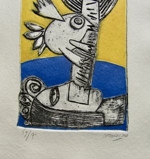 Corneille - Effervescence de l’Eté - Aquagravure kopen? Bied vanaf 495!