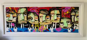 Selwyn Senatori - In coffee we trust - Gesigneerd - 2019 - Gemengde Techniek verkauft für € 900!