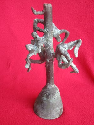 Brons (Onbekend) - Vallende figuren. kopen? Bied vanaf 75!