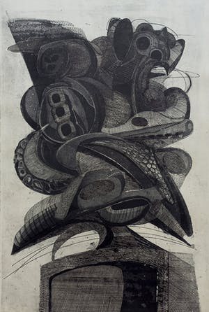 Roger Chailloux - Anatomie d’un oiseau, aquatint ets (groot) kopen? Bied vanaf 60!