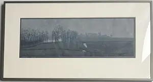 Dianne Bakker - Houtsnede | Winter (KLEINE OPLAGE) kopen? Bied vanaf 100!