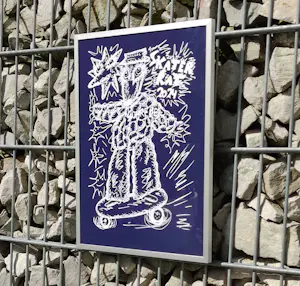 Bjarne Melgaard - Skater Rat Black – handsigniert + nummeriert kopen? Bied vanaf 220!