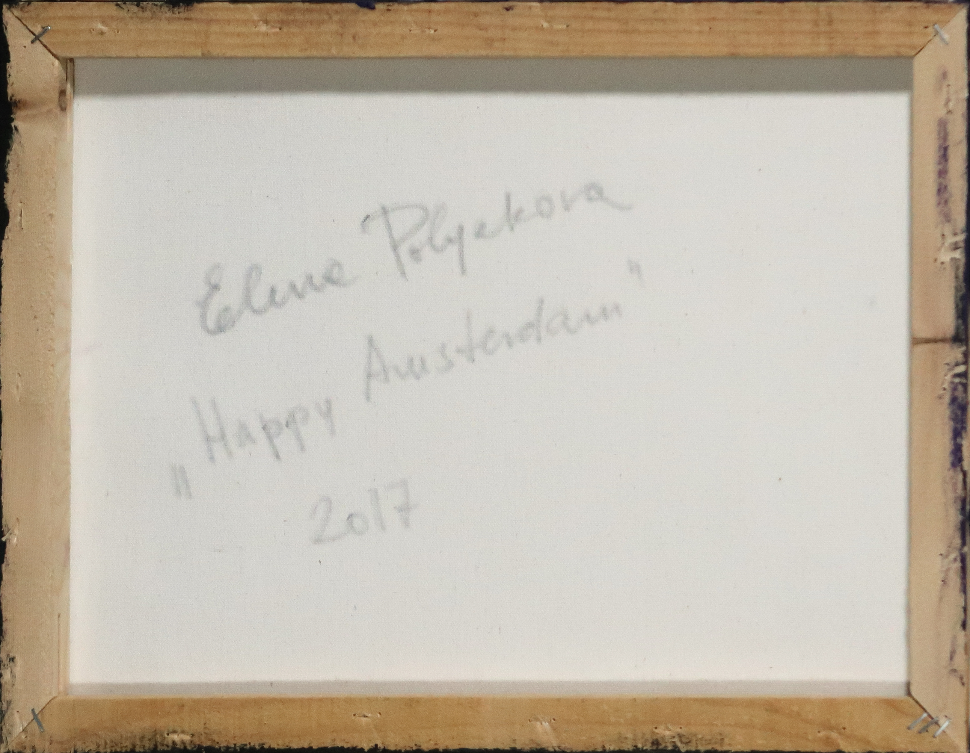 Elena Polyakova - Olieverf op doek, Happy Amsterdam  kopen? Bied vanaf 1!