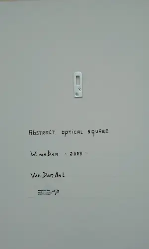 Wiesje van Dam - Abstract optcal square kopen? Bied vanaf 49!