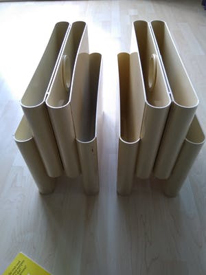 Giotto Stoppino - 2 Lectuurbakken jaren 70, Kartell kopen? Bied vanaf 100!