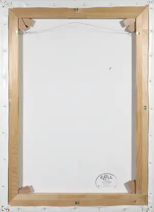 Karel Appel - Zeefdruk op doek, Personage in blue kopen? Bied vanaf 1!