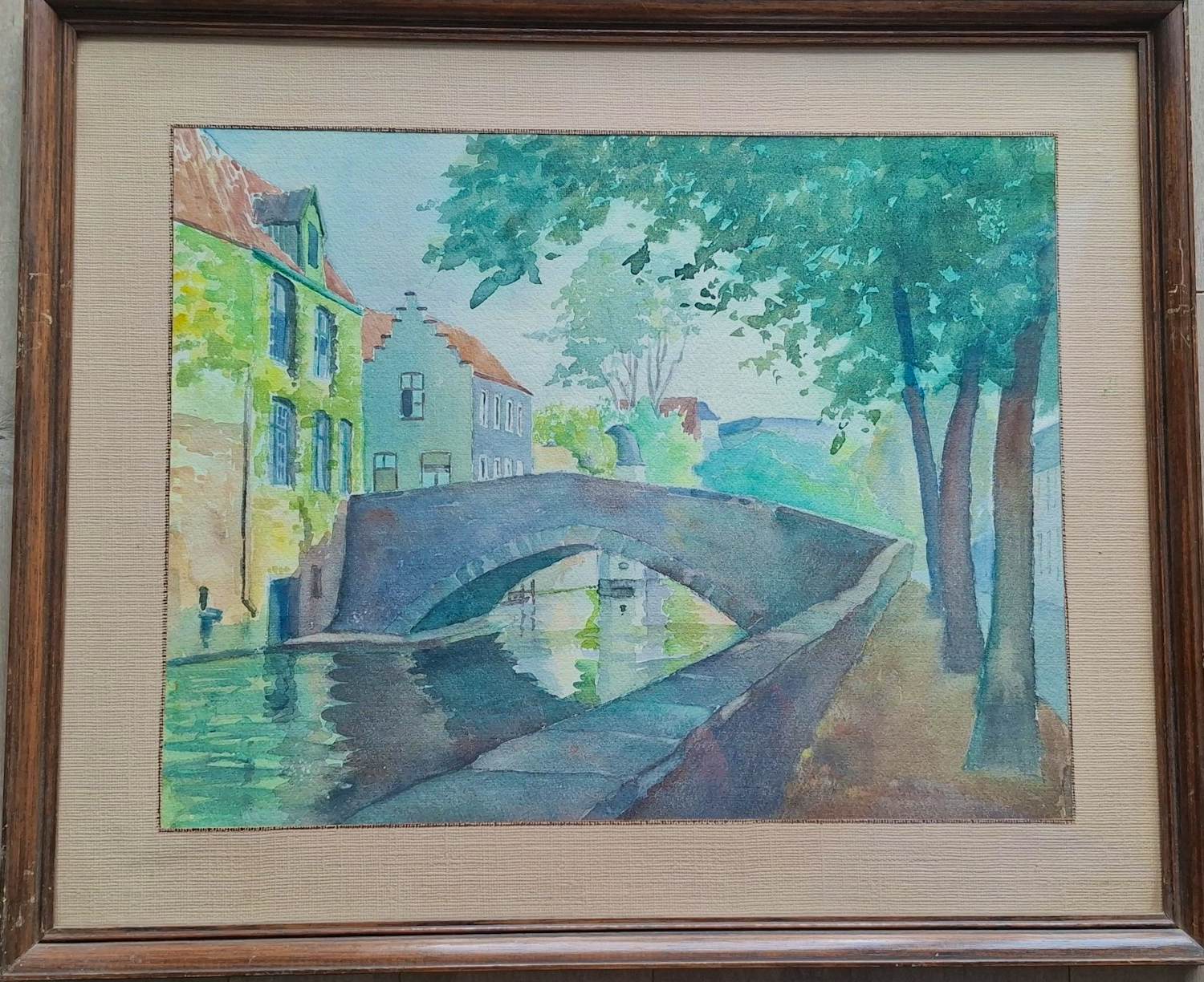 Nand De Pondt - Brugge "Bonifaciusbrug"stadsgezicht kopen? Bied vanaf 39!