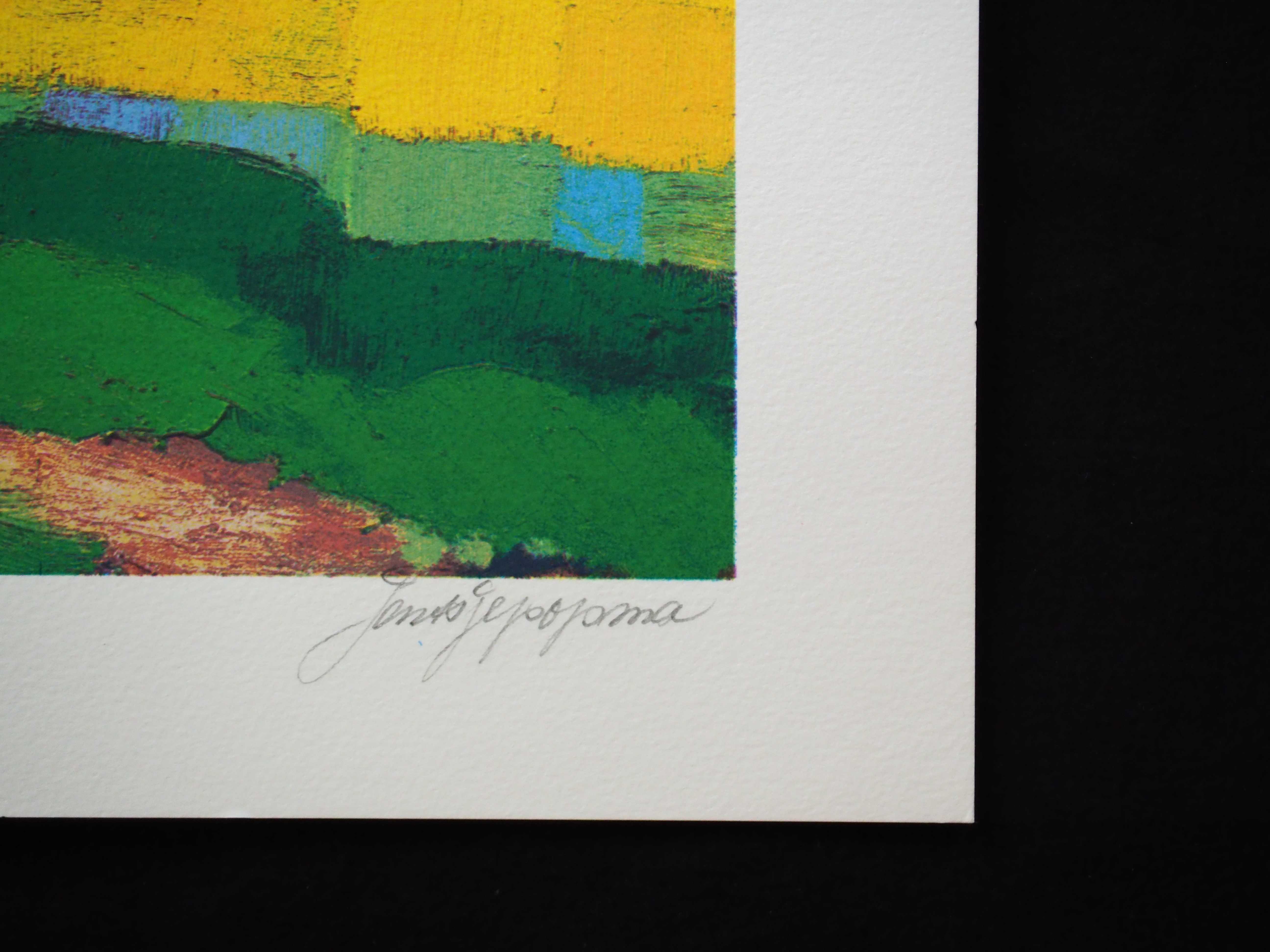 Jentsje Popma - Koolzaadveld met fluitekruid kopen? Bied vanaf 70!