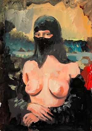 Peter Klashorst - Mona Lisa verkocht voor € 125!