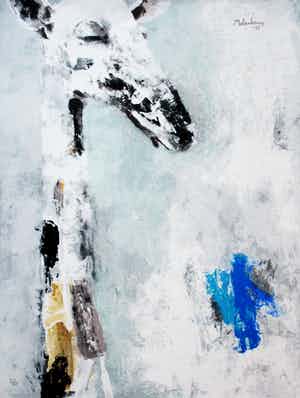 Nico Molenkamp - Zeefdruk: Giraffe - 1997 verkocht voor € 295!