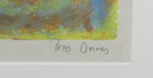 Theo Onnes - Zeefdruk, Anna - Ingelijst kopen? Bied vanaf 50!