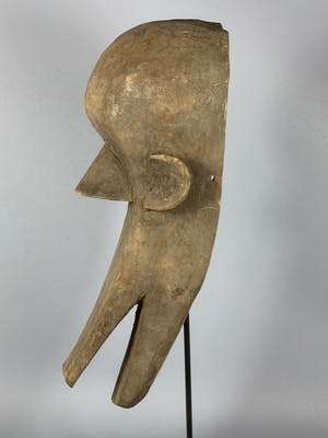 Dogon - 180709 - Old Tribal used African Bambara mask - Mali. kopen? Bied vanaf 65!