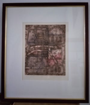 Enric Adsera Riba - prachtige ets uit 1988 kopen? Bied vanaf 1!