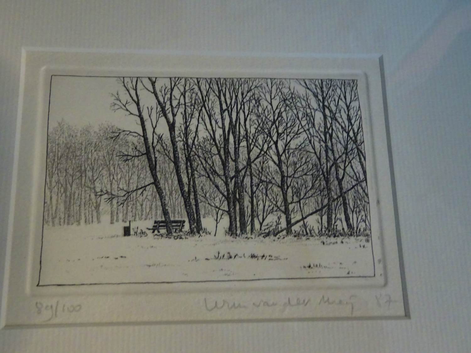 Buy Wim van der Meij - Wim van der Meij - Landschap? Bid from 48!