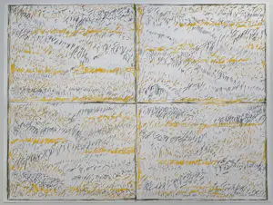 Jan Wolkers - handgesigneerde kleurenzeefdruk | 'Landschap' | 1992 kopen? Bied vanaf 250!