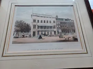 Pieter Trap - Het gebouw der maatschappij tot nut der zeevaart (aan de Boompjes - Rotterdam) kopen? Bied vanaf 1!