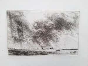 Willem den Ouden - Landschap verkocht voor € 75!