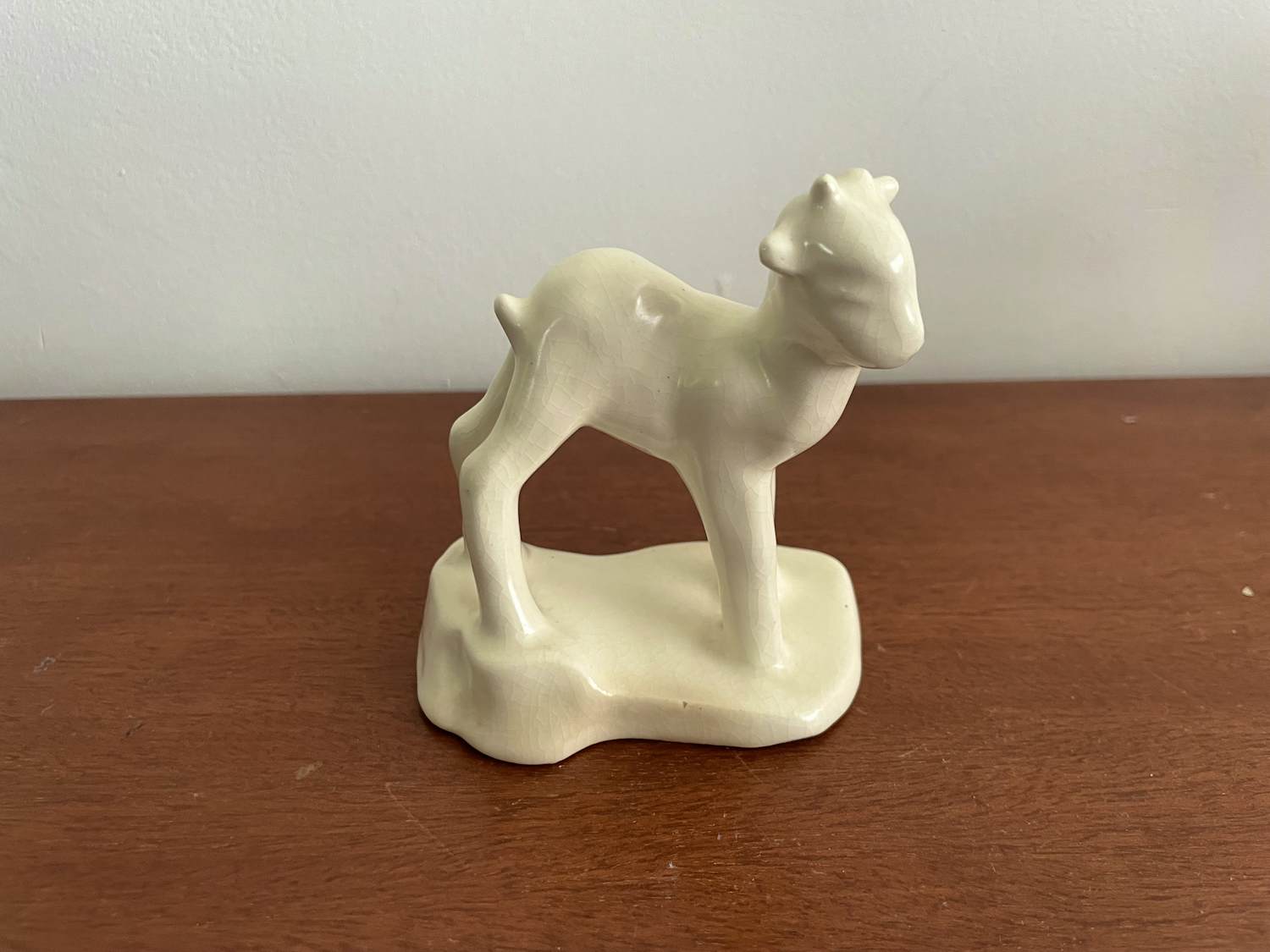 Plateelbakkerij Zuid-Holland - Plastiek bokje model P32 ontwerp Pieter Swildens verkocht voor € 20!