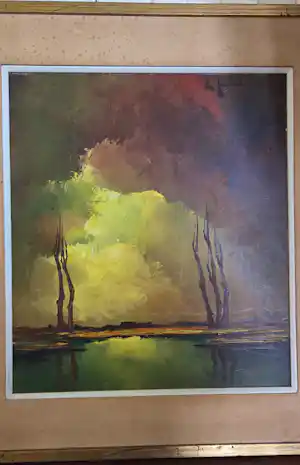 Leo Jordaens - Vijf eenzame bomen vendu pour 80€ !