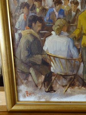 Zacharias Simons - Parijs tafereel kopen? Bied vanaf 55!