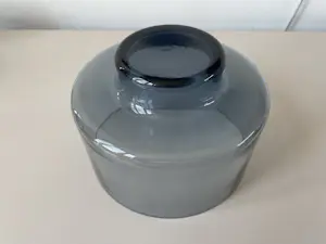 Floris Meydam - Staablauwe glazen koekdoos kopen? Bied vanaf 40!