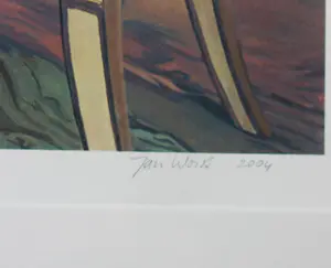 Jan Worst - Zeefdruk op papier, Zonder titel (VI) - Ingelijst (Groot) kopen? Bied vanaf 250!