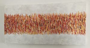 John Foppen - Rapsody In Gold + Red. ...... # K 04 . XL. GROOT. kopen? Bied vanaf 179!