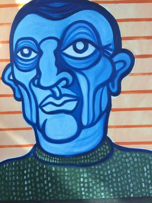 Hidde van Schie - zonder titel - olieverf op doek kopen? Bied vanaf 295!