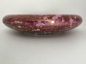 Societe Ceramique - Unica rood parelmoer schaal kopen? Bied vanaf 25!